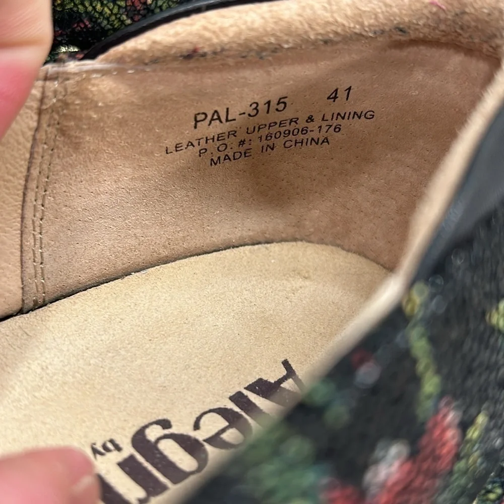 Alegria by PG Lite Paloma Flora Nova Leather Mary Jane Shoes EU‎ 41 / US 11-11.5
